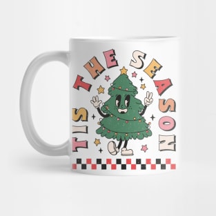 Tis the season Vintage Christmas Tree Mug